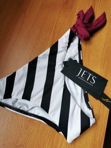BNWT - JETS hipster pant bikini bottoms UK 8