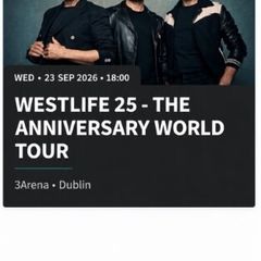 Westlife ticket
