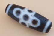 Tibetan Himalayan Flower-Energy Patterned Antique Bead