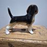 Staffordshire Token Pottery ceramic beagle Image 3