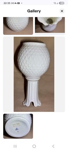 Belleek Paros 1946 Vase