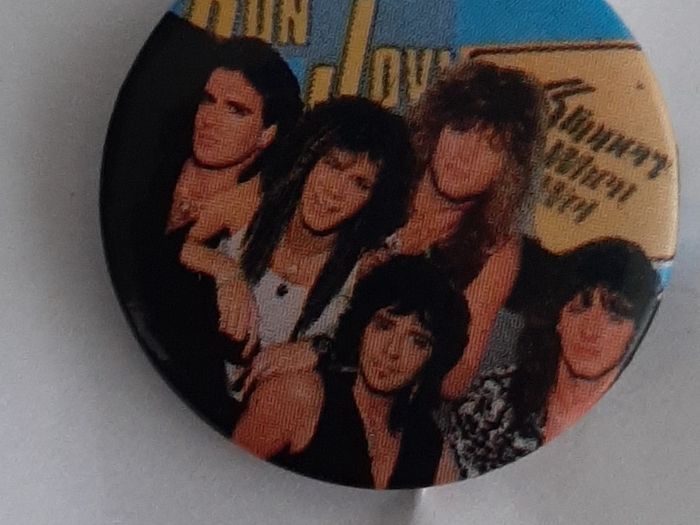 bon jovi badge/button
