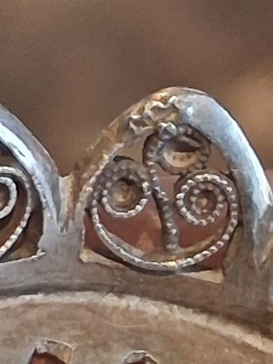 19th Century Sterling Silver Minature Tripod