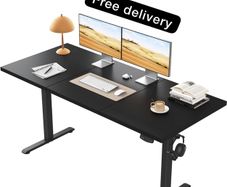 Standing Desk, 120 x 60 cm, Black
