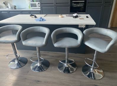 Grey Bar Stools