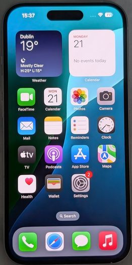 Apple iPhone 15 128GB Blue 100 Battery Health