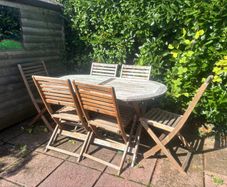 FREE - Garden Table & 6 Chairs - FREE
