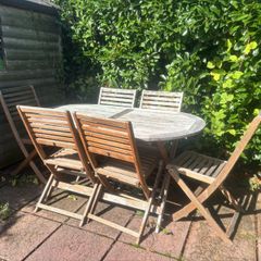 FREE - Garden Table & 6 Chairs - FREE