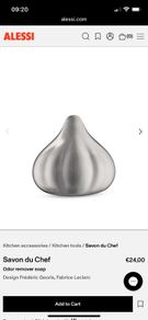 Alessi Steel Soap & Rare Le Creuset Mini Tangine