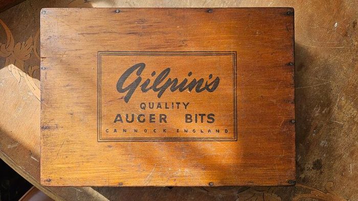 Gilpin's auger bits, complete boxed set