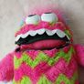 Worry Moster with zip and sensory fidget toys Image 2