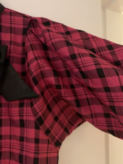 vintage taffeta blouse