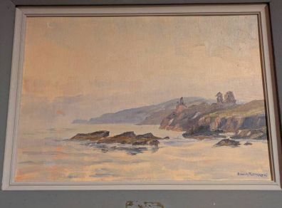 Oil Painting Seascape Stanley Pettigrew
