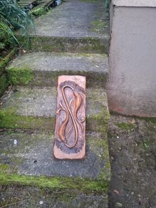 54cm by 20cm fish wood frame postage possible
