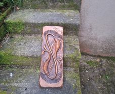 54cm by 20cm fish wood frame postage possible