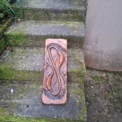 54cm by 20cm fish wood frame postage possible
