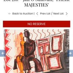Original Eclectic Artwork No Reserve AUCTION  Irish Art