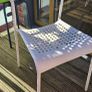 White Ikea chair for balcony or garden Image 3