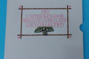 ENGLAND Royal Mint Coin Set 1987 In Uncirculated Condition