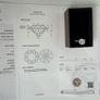 6 Carat Diamond Ring 18k White Gold Image 2