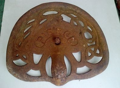 Cast iron machine tractor seat Pierce Wexford