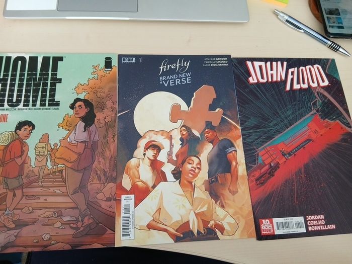 over 30 independent comics