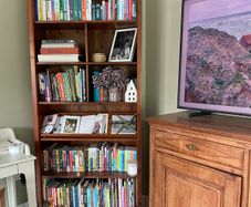 Wood book shelves (bookcase)