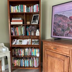 Wood book shelves (bookcase)
