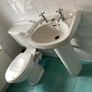 Wash Hand Basin, Pedestal and WC. Image 3