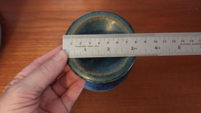 Lovely Vintage Louis Mulcahy Small Posy Vase/Candle Holder in Excellent Condition, May Have Originally Been an Oil Burner