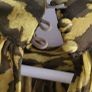 H&M High Neck Ocre Khaki Blouse Sz L (Fit 12-14UK) - BNWT Image 5