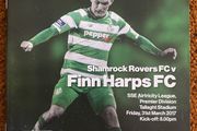 2017 Shamrock Rovers v Finn Harps FC - SSE Airtricity League Premier Division Programme