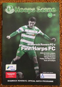 2017 Shamrock Rovers v Finn Harps FC - SSE Airtricity League Premier Division Programme