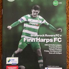 2017 Shamrock Rovers v Finn Harps FC - SSE Airtricity League Premier Division Programme
