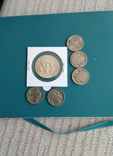 Jfk Silver Half Dollar  &  Silver  Coins