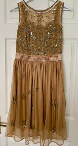 Frock and Frill - Beaded Dress - Size 10
