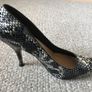 Dunnes Stores mock croc high heels size 5 Image 3