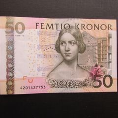 Sweden 2003. 50 Kronor.Almost Uncirculated Banknote.