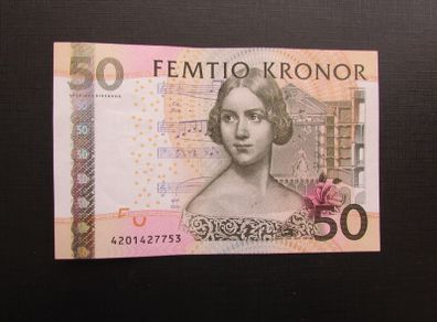 Sweden 2003. 50 Kronor.Almost Uncirculated Banknote.