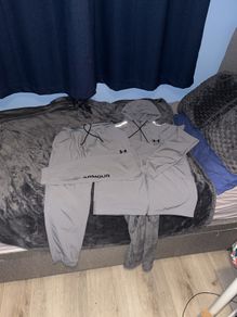 Under Armour Grey Windbreaker Tracksuit