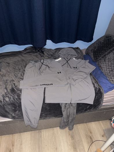 Under Armour Grey Windbreaker Tracksuit