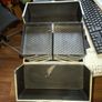 Aluminum vanity Tool case with expanding tiered trays and a fitted lower well, Ideal for Make-up or for keeping them Screw-Driver Bits together, could be used for a lot of things, Postage Available or collection Image 3
