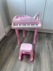 child's toy piano