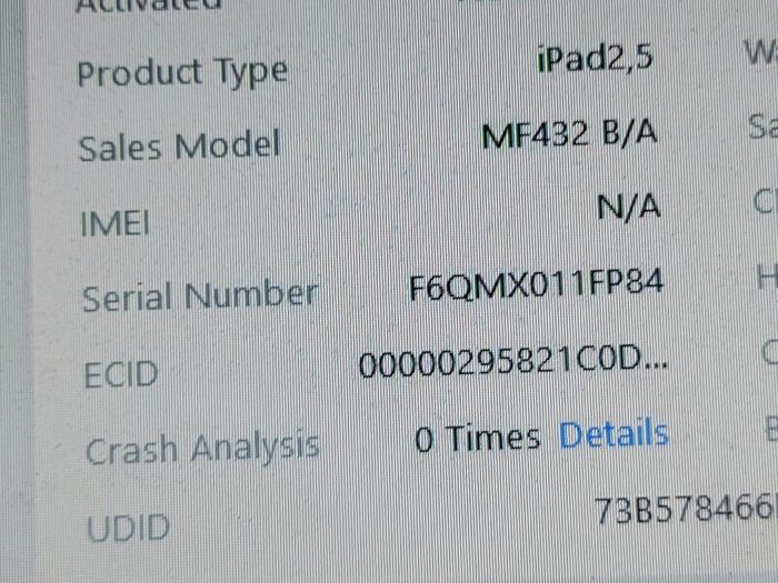 Apple Ipad Mini 1st Generation, 16GB, Black, Activation Locked, in very good cosmetic condition
