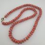 Vintage Venetian Style Tiny Tire shape Eyes Glass Beads Necklace Image 2