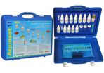 Aquaset 1,2 is a set of 9 tests for important aquarium water parameters.