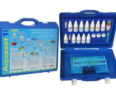 Aquaset 1,2 is a set of 9 tests for important aquarium water parameters.