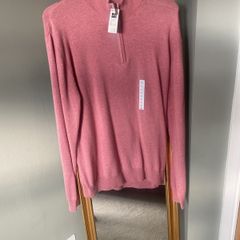 1/4 Zip  Dunnes Pink Cotton