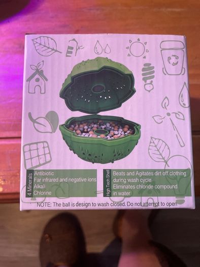Eco spin washing ball