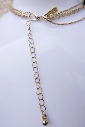 Freedom Jewellery Gold Plated Unique Pendant and Chain